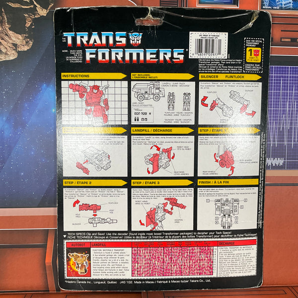 Transformers G1 Landfill Target Master