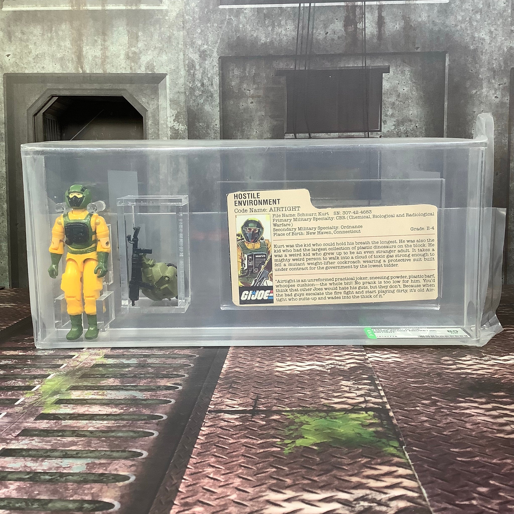 Graded Loose Airtight GI Joe AFA 80 NM