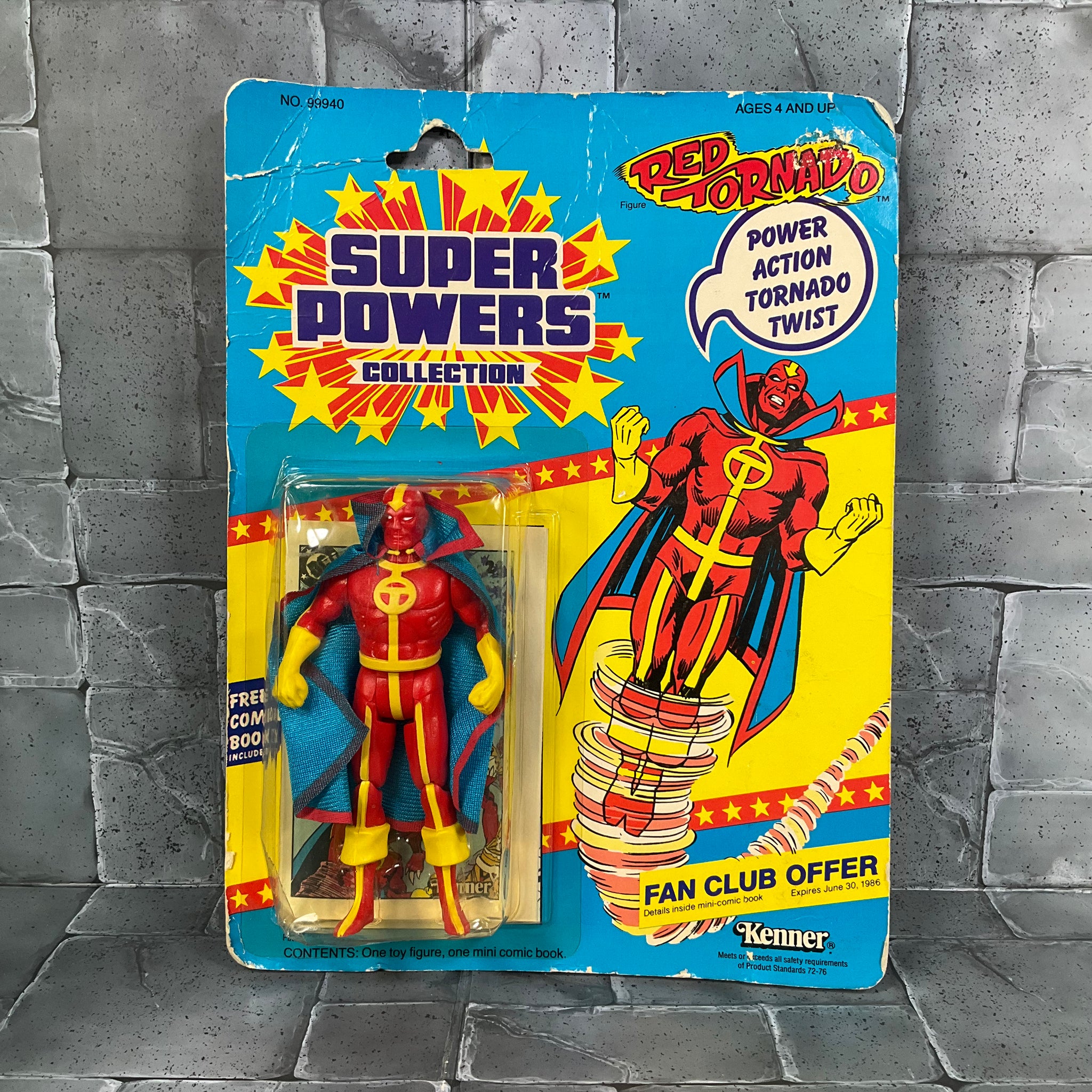 Kenner Super Powers Red Tornado #1
