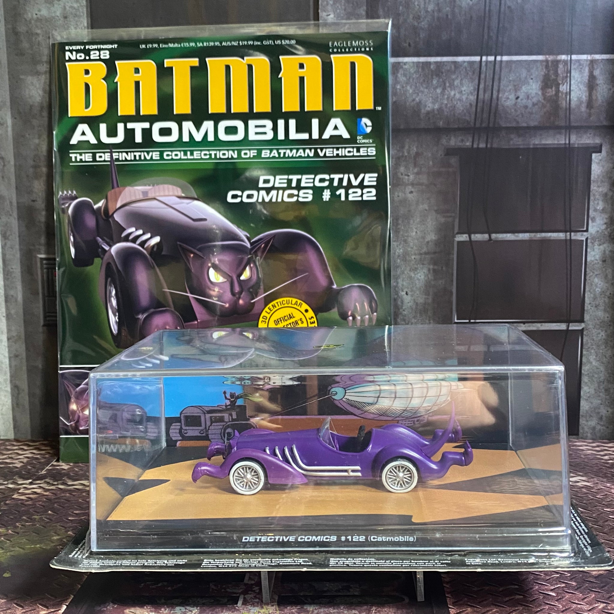 Eaglemoss Batman Automobilia Detective 122 Catmobile