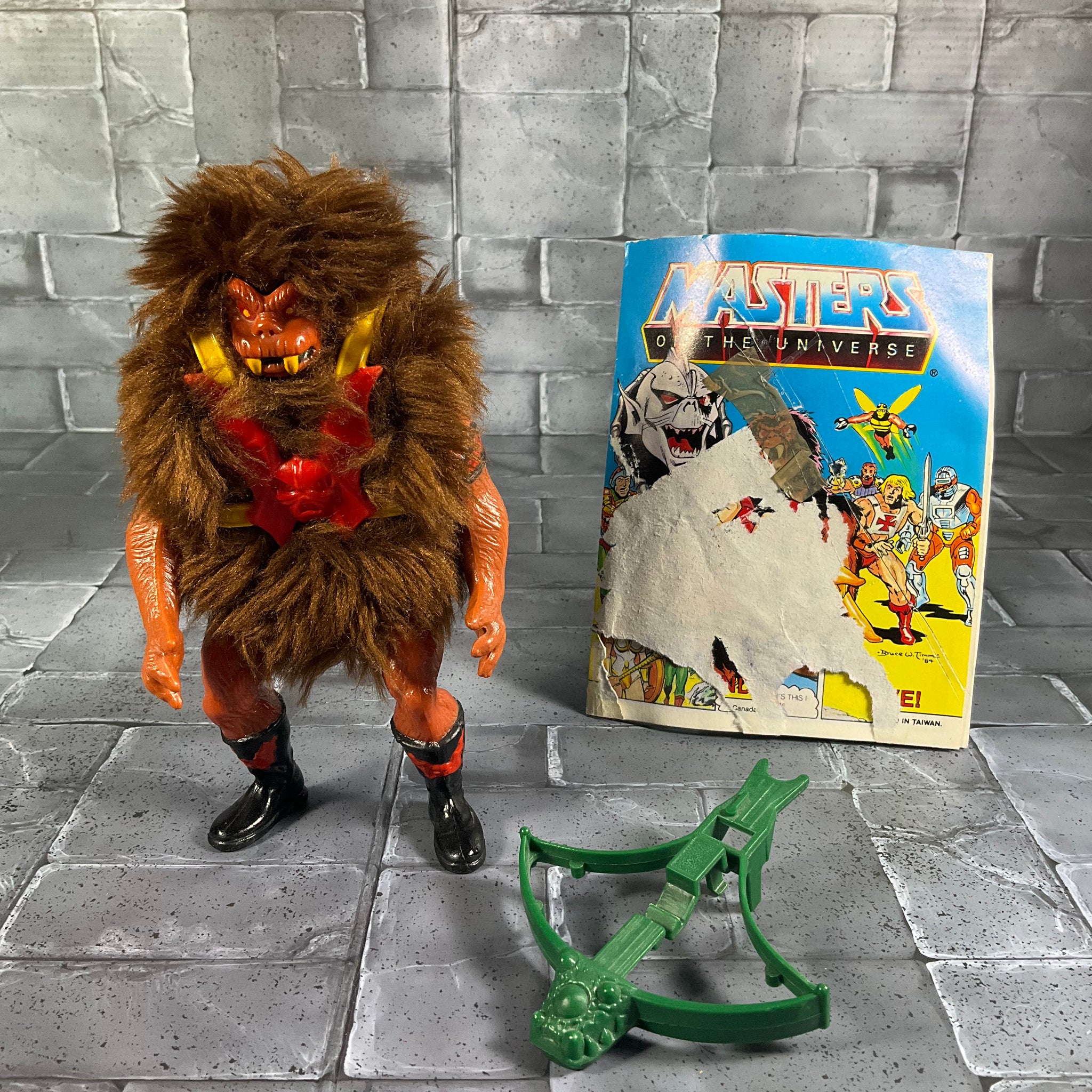 Vintage Masters of the Universe Grizzlor