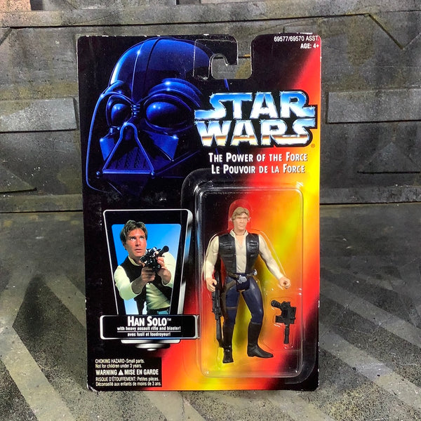 1995 Square Card Power Of The Force Han Solo