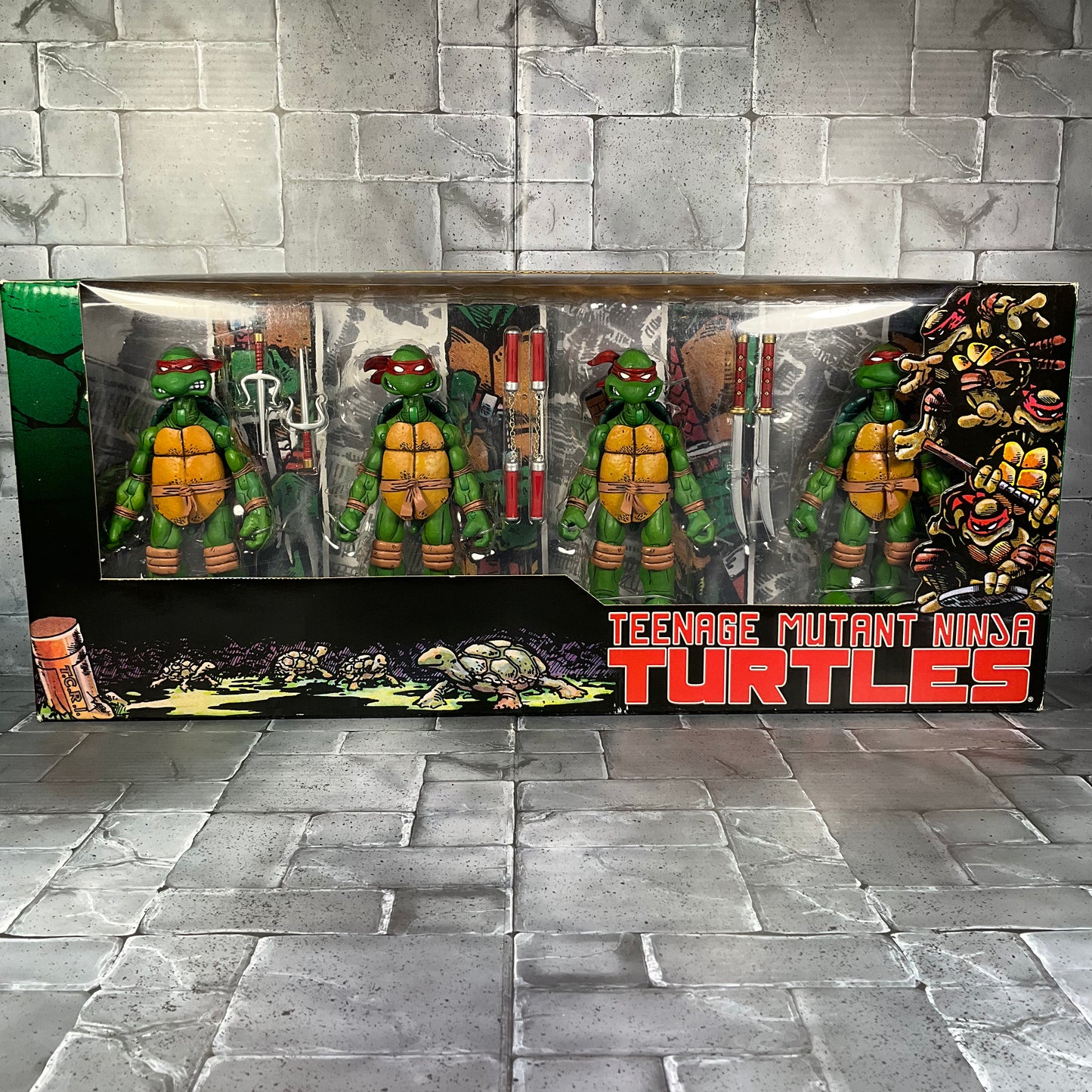 2008 NECA Mirage TMNT Set - NEW