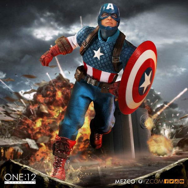 Captain America Mezco 1/12 Figure