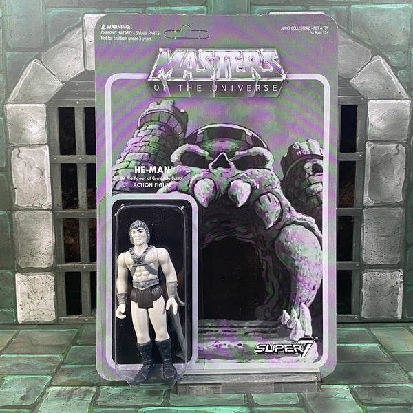 Super7 Reaction By the Power of Grayscale Edition MOTU Set