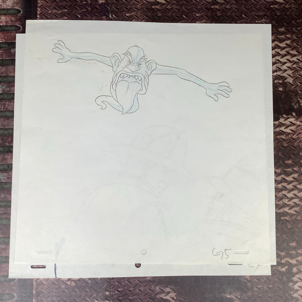 The Real Ghostbusters Screen Used Animation Cel 06