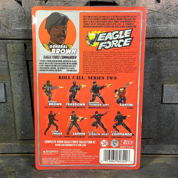 Zica Toys Eagle Force General Brown Eagle Force Commander