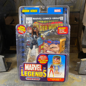Toy Biz Marvel Legends Spider Woman variant from BAF Modok series