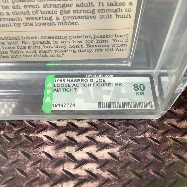 Graded Loose Airtight GI Joe AFA 80 NM