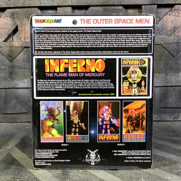 Inferno Flame Man of Mercury Four Horsemen The Outer Space Men