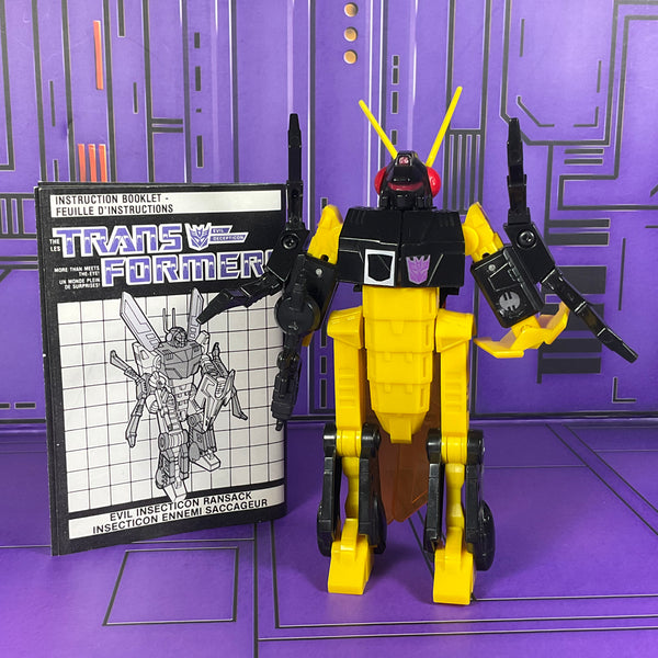 Transformers G1 Insecticon Ransack