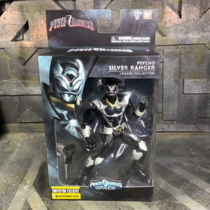 PSYCHO SILVER RANGER rare SDCC exclusive by Bandai still sealed
