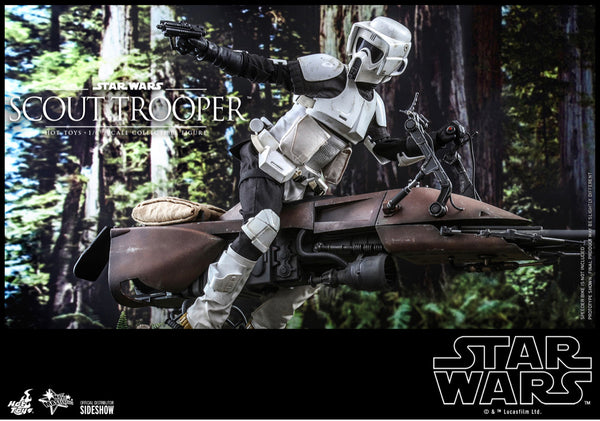 908855 HT 1/6 scale Star Wars Biker Scour w/ Bike