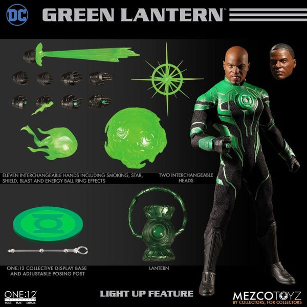 Green Lantern John Stewart Mezco 1/12 Figure