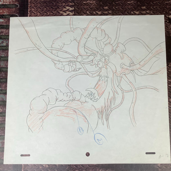 The Real Ghostbusters Screen Used Animation Cel 05