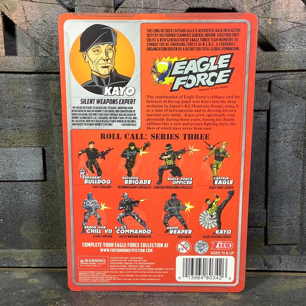 Zica Toys Eagle Force Kayo Silent Weapons Expert